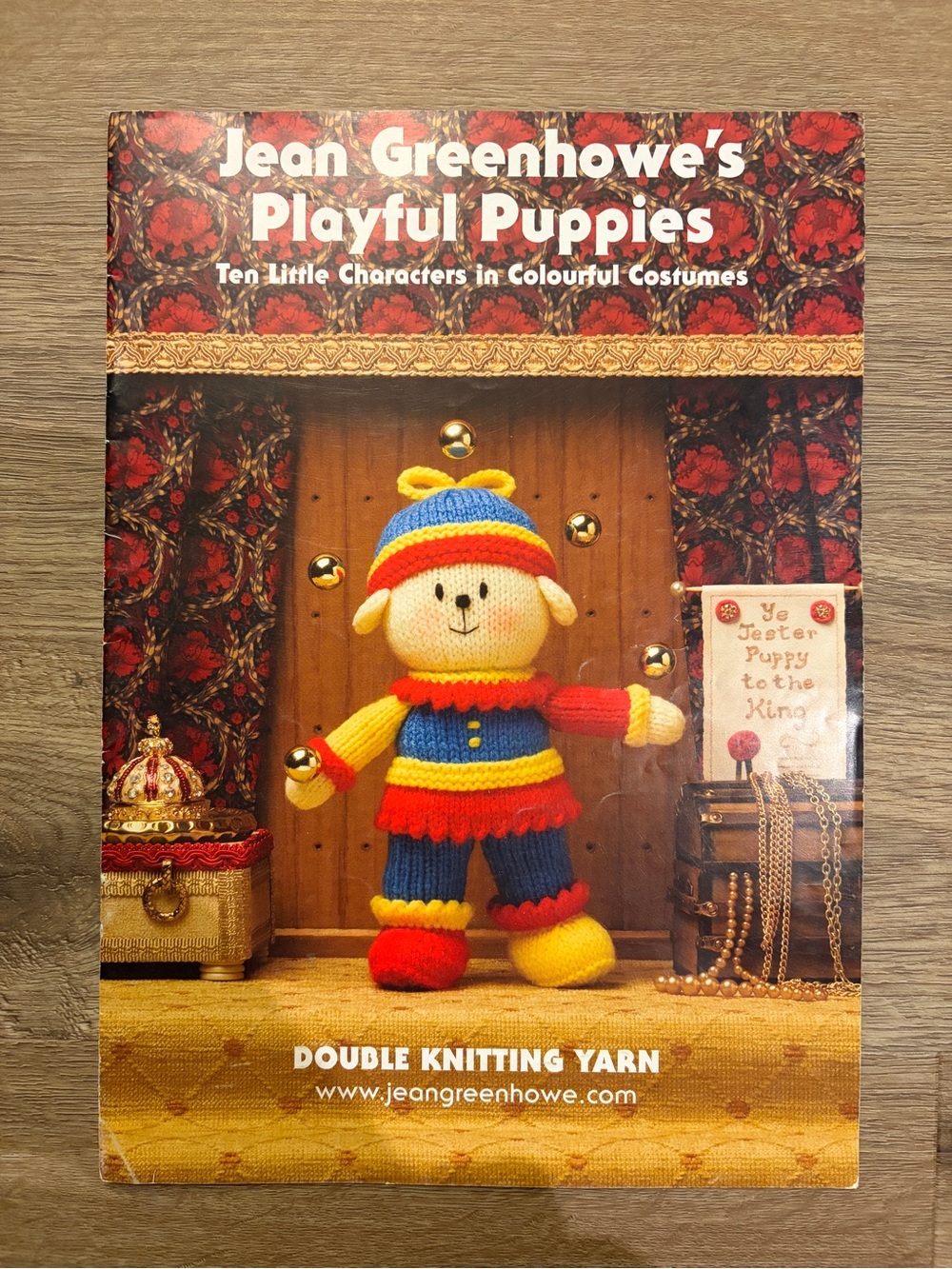 Jean Greenhowe Playful Puppies Knitting pattern book